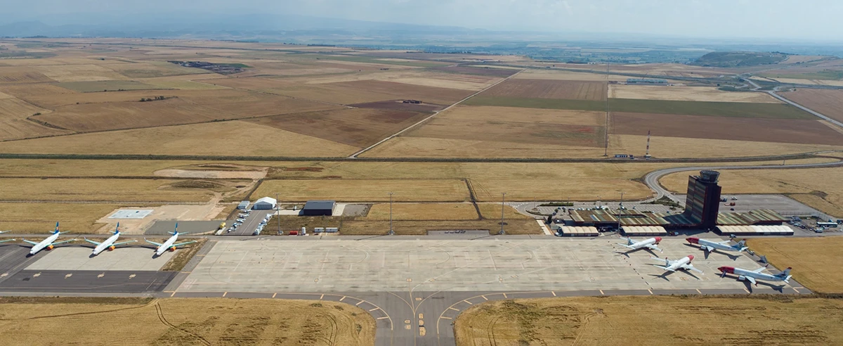 Aeropuerto de Lleida-Alguaire. Foto: Enaire